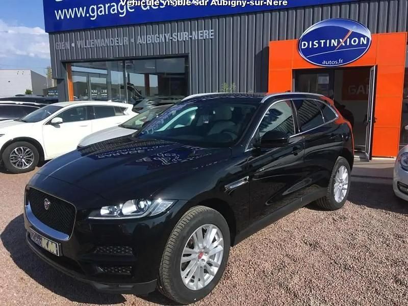 Noir Utilisé 2018 Jaguar F-Pace SUV | 23 980 € (Prix assez cher) - Image 1/4