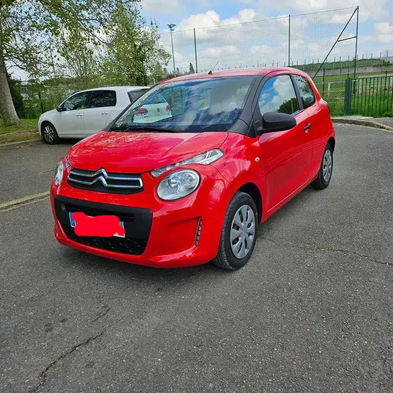 Rouge Utilisé 2019 Citroën C1 Feel Citadine | 6 200 € (Super prix) - Image 1/4