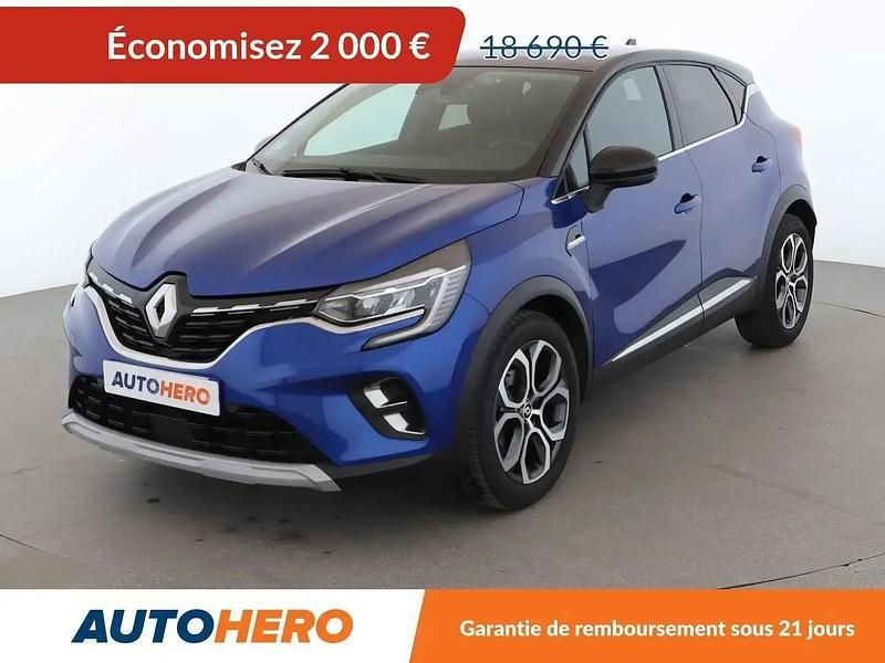 Bleu Utilisé 2021 Renault Captur Intens SUV | 16 690 € (Bon prix) - Image 1/2