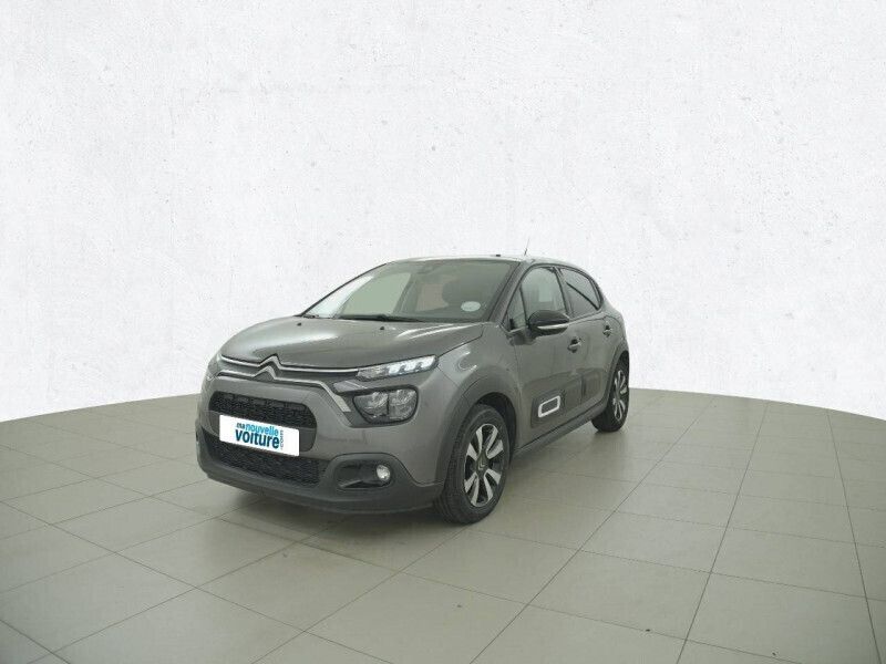 Gris Utilisé 2023 Citroën C3 PureTech Citadine | 13 999 € (Prix assez cher) - Image 1/4