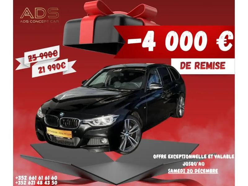 Noir Occasion 2017 BMW 330 Sport Line Break | 21 990 € (Prix juste) - Image 1/4