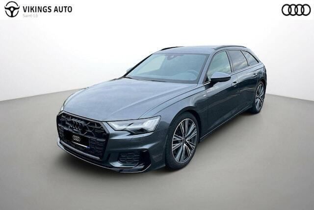 Gris daytona nacré Utilisé 2024 Audi A6 Design Break | 66 900 € - Image 1/4
