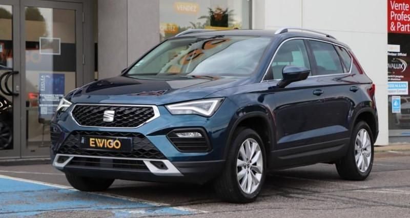 Bleu Utilisé 2021 Seat Ateca Style SUV | 21 990 € (Prix juste) - Image 1/4