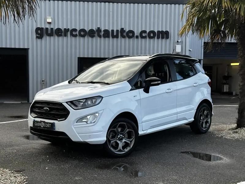 Blanc Occasion 2019 Ford Ecosport ST-Line SUV | 12 990 € (Prix juste) - Image 1/4