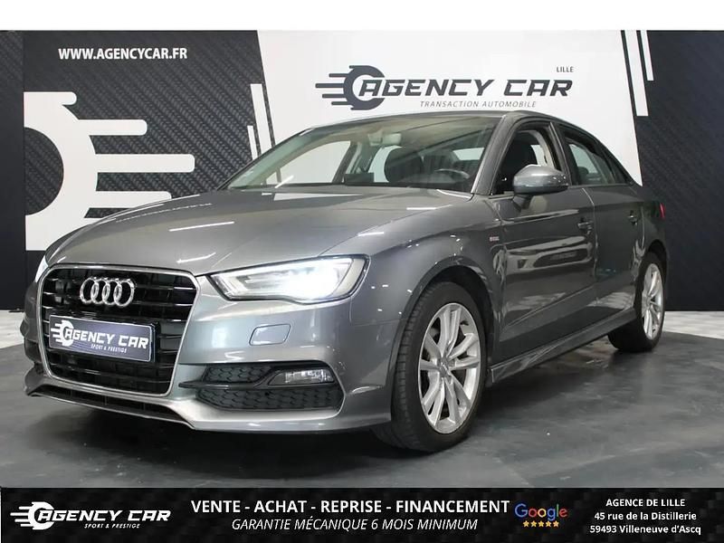Gris Occasion 2016 Audi A3 S-Line Berline | 15 970 € (Prix assez cher) - Image 1/4