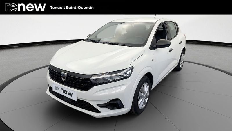 Blanc Utilisé 2022 Dacia Sandero Essentiel Citadine | 12 490 € (Prix juste) - Image 1/4