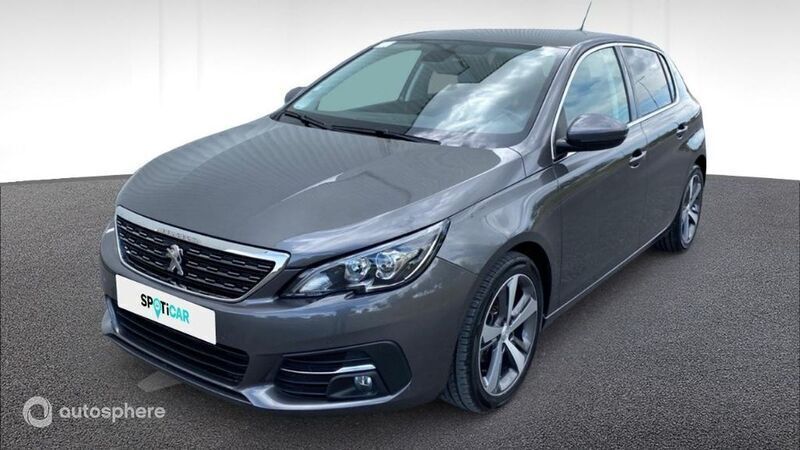 Gris Utilisé 2020 Peugeot 308 Allure Berline | 12 219 € (Bon prix) - Image 1/4