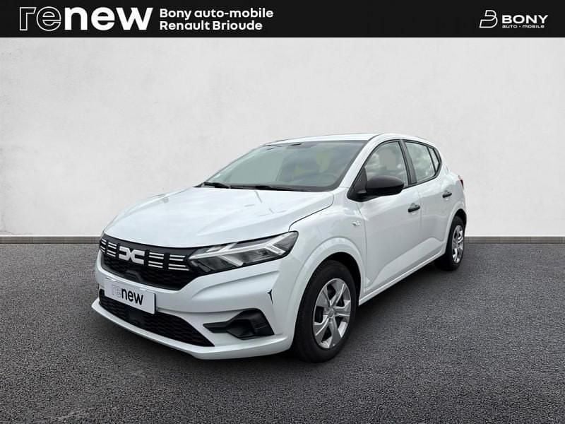 Blanc Utilisé 2023 Dacia Sandero Essentiel Citadine | 11 890 € (Prix juste) - Image 1/4