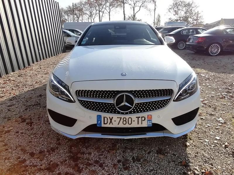 Occasion Mercedes C220 AMG line 173 ch (127 kW) 2015 Blanc Coupé