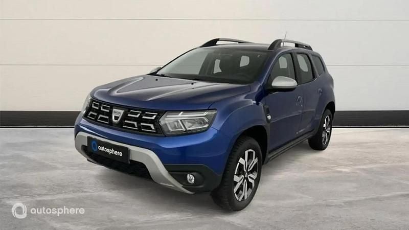 Bleu Occasion 2021 Dacia Duster Prestige SUV | 15 999 € (Bon prix) - Image 1/4