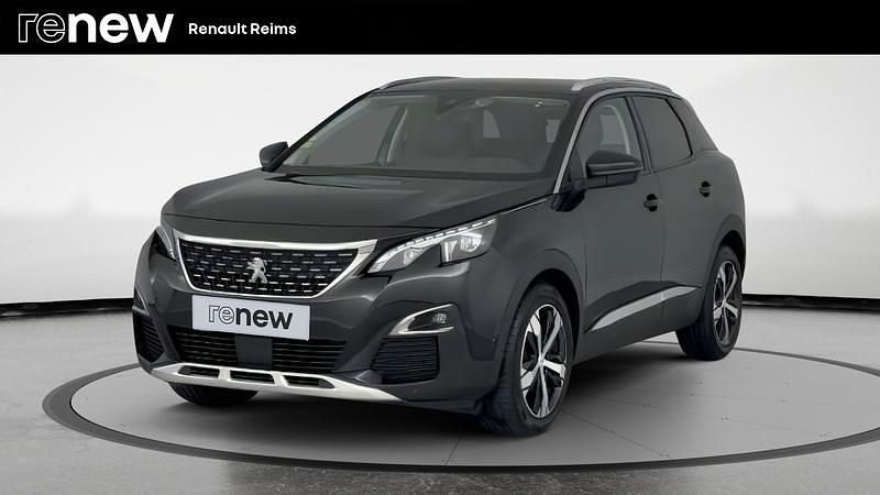 Noir Utilisé 2020 Peugeot 3008 Allure SUV | 19 990 € (Prix juste) - Image 1/4