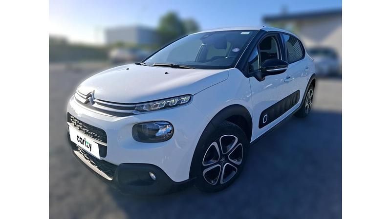 Blanc Utilisé 2019 Citroën C3 Business Class Citadine | 9 990 € (Prix juste) - Image 1/4