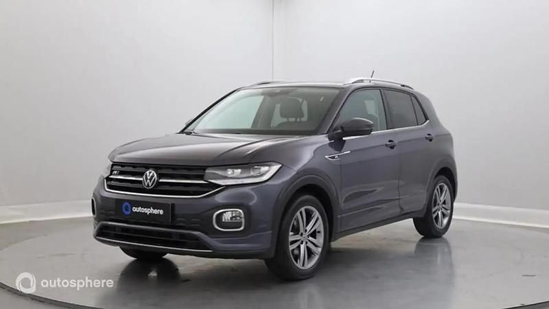 Gris Utilisé 2023 VW T-Cross R-line SUV | 23 499 € (Prix juste) - Image 1/4