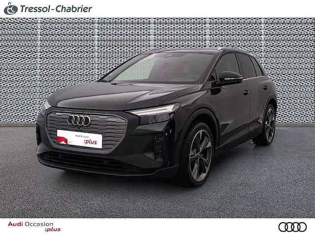 Noir mythe métallisé Occasion 2022 Audi Q4 e-tron Sport SUV | 24 499 € (Prix juste) - Image 1/4