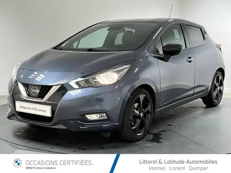 Gris Utilisé 2020 Nissan Micra Citadine | 13 490 € (Prix juste) - Image 1/4
