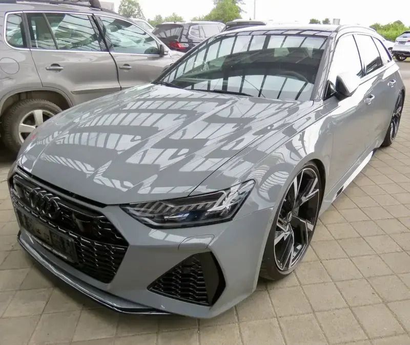 Gris Utilisé 2020 Audi RS6 Advanced Break | 129 900 € (Prix juste) - Image 1/4