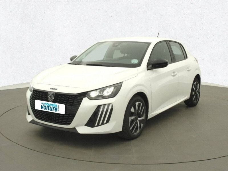 Blanc Utilisé 2024 Peugeot 208 Active Citadine | 14 990 € (Prix juste) - Image 1/4
