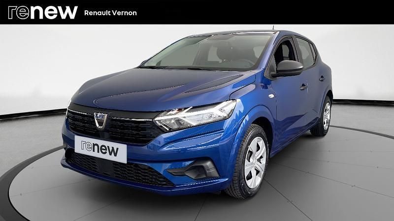 Bleu Utilisé 2022 Dacia Sandero Essentiel Citadine | 13 790 € (Prix juste) - Image 1/4