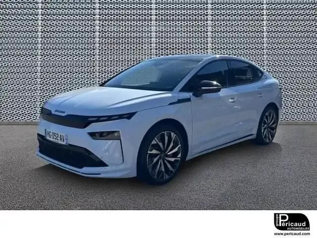 Blanc Nouvelle 2025 Skoda Enyaq iV SportLine SUV | 48 790 € (Prix cher) - Image 1/4