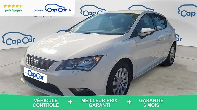 Blanc Utilisé 2016 Seat Leon CONNECT Berline | 9 990 € (Prix juste) - Image 1/4