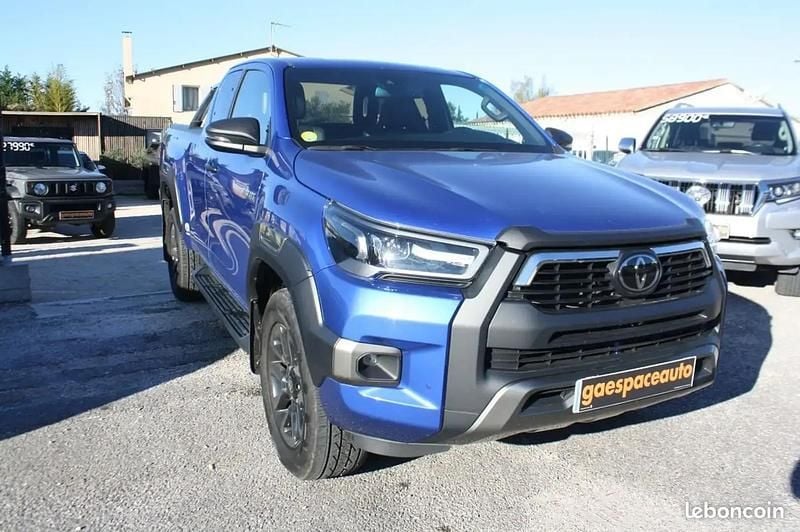 Bleu Utilisé 2022 Toyota HiLux Pick-up | 40 417 € (Prix juste) - Image 1/4