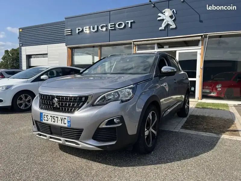 Gris Utilisé 2017 Peugeot 3008 Crossway Monospace | 17 900 € (Prix juste) - Image 1/4