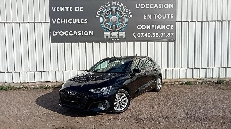 Noir Utilisé 2021 Audi A3 Berline | 21 990 € (Prix juste) - Image 1/4