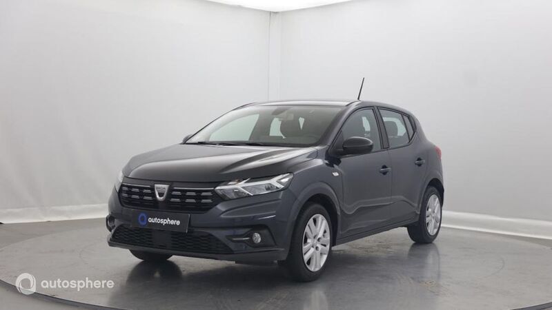 Gris Utilisé 2021 Dacia Sandero Comfort Citadine | 13 199 € (Prix juste) - Image 1/4