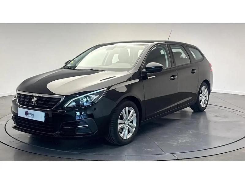 Noir Utilisé 2021 Peugeot 308 Active Break | 9 990 € (Super prix) - Image 1/4