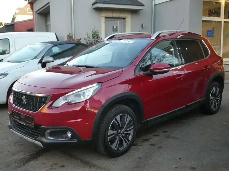 Rouge Utilisé 2016 Peugeot 2008 Allure SUV | 13 950 € (Prix cher) - Image 1/4