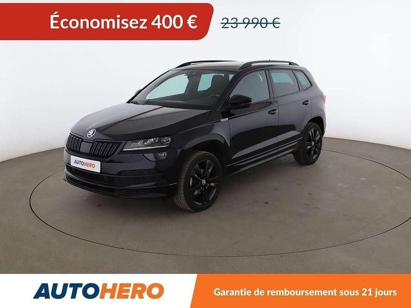 Occasion Skoda Karoq SportLine 150 ch (110 kW) 2020 Noir SUV