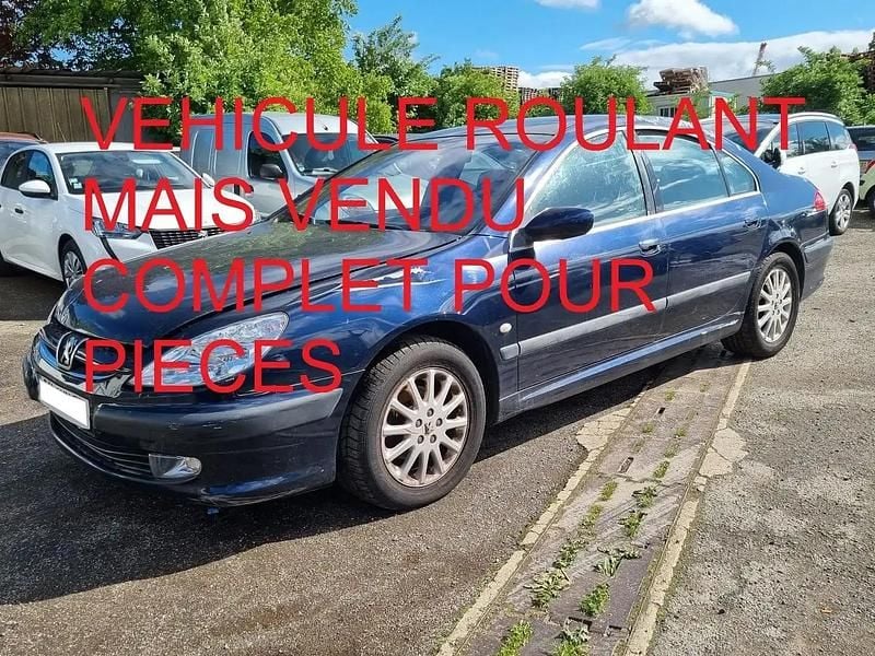 Bleu Utilisé 2001 Peugeot 607 Berline | 990 € - Image 1/4