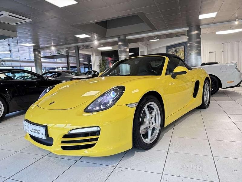 Occasion Porsche Boxster 269 ch (197 kW) 2013 Jaune Cabriolet