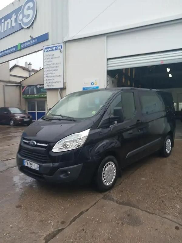 Noir Occasion 2014 Ford Transit Custom Ambiente Van | 8 900 € - Image 1/4