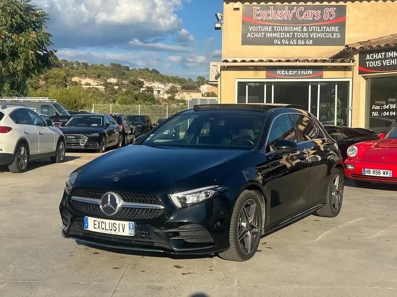 Noir Utilisé 2020 Mercedes A250 AMG line Berline | 22 900 € (Prix juste) - Image 1/4
