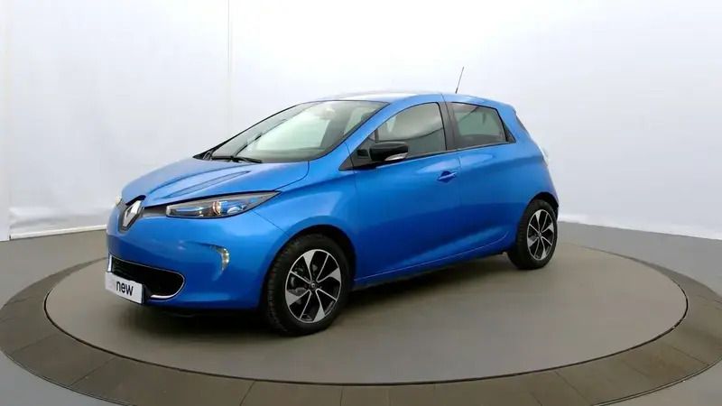 Bleu Utilisé 2019 Renault Zoe Intens Citadine | 7 390 € (Bon prix) - Image 1/4