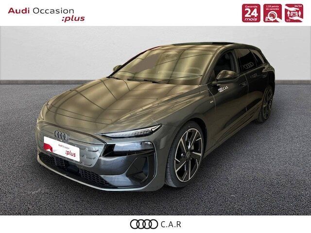 Gris daytona nacré Utilisé 2025 Audi A6 e-tron S-Line Break | 93 499 € (Prix assez cher) - Image 1/4