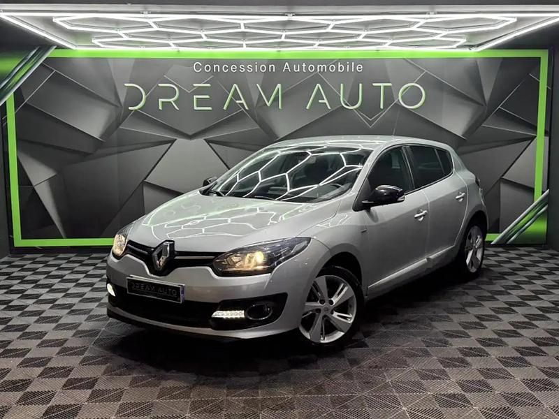 Gris Utilisé 2015 Renault Mégane III LIMITED Berline | 8 490 € (Prix assez cher) - Image 1/4
