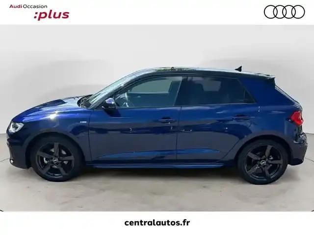 Occasion Audi A1 Sportback S-Line 116 ch (85 kW) 2024 Bleu navarre métallisé Citadine
