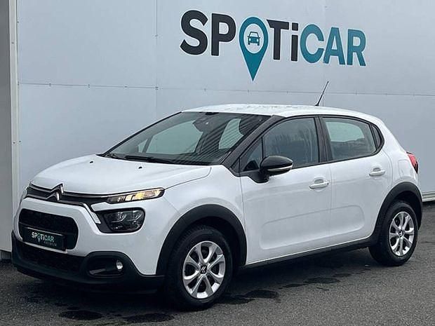 Blanc Utilisé 2023 Citroën C3 Feel Citadine | 13 990 € - Image 1/4