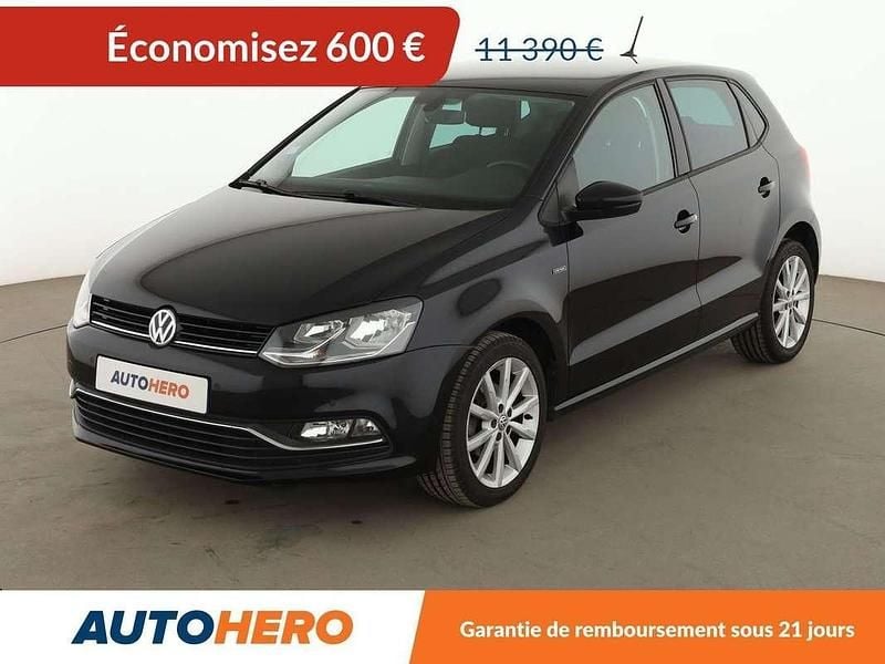 Occasion VW Polo LOUNGE 90 ch (66 kW) 2015 Noir Citadine