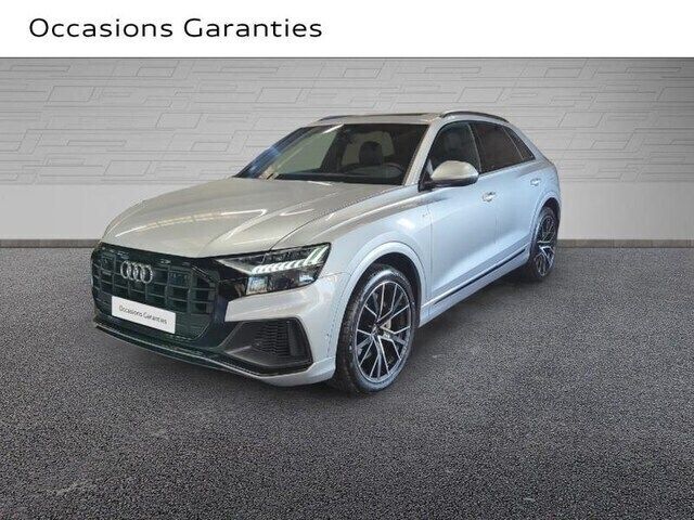 Argent fleuret métallisé Utilisé 2021 Audi Q8 S-Line SUV | 64 990 € (Prix cher) - Image 1/4