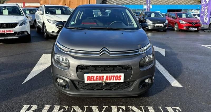 Gris Occasion 2020 Citroën C3 PureTech Citadine | 8 990 € (Prix juste) - Image 1/4