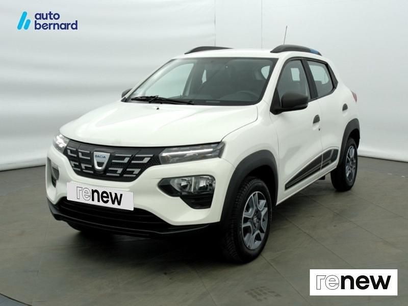 Blanc Occasion 2021 Dacia Spring Business Citadine | 9 990 € - Image 1/4