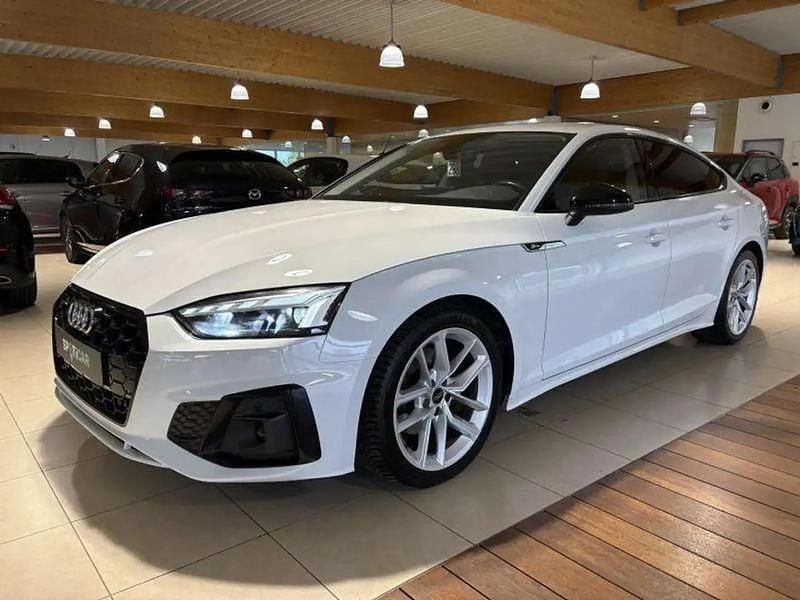 Blanc Occasion 2022 Audi A5 Sportback S-Line Citadine | 28 500 € (Super prix) - Image 1/4