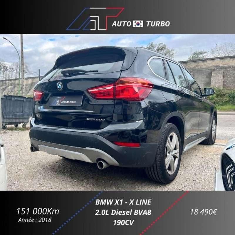 Occasion BMW X1 xLine 193 ch (141 kW) 2018 Noir SUV