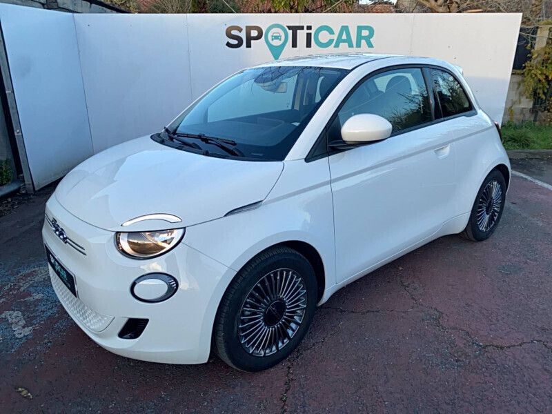 Blanc Utilisé 2022 Fiat 500e Citadine | 16 990 € (Prix juste) - Image 1/4