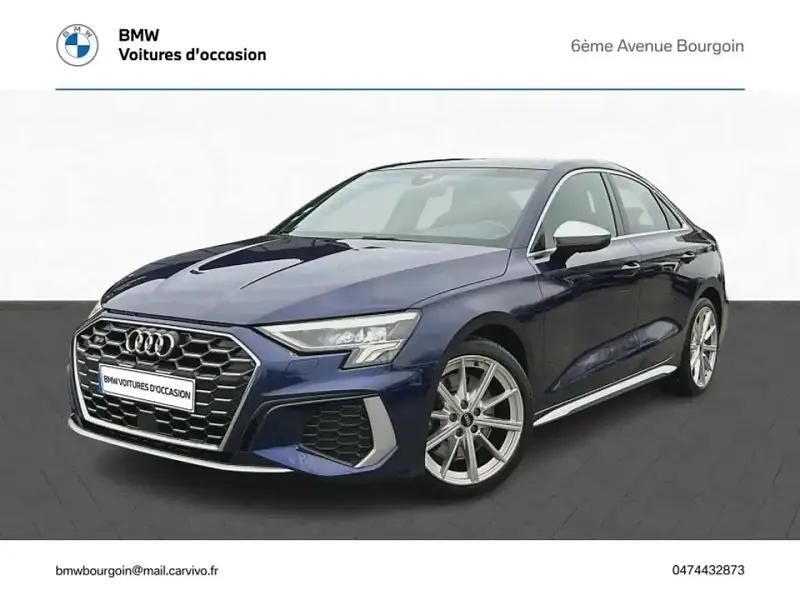 Bleu Utilisé 2020 Audi S3 Sport Berline | 38 390 € (Bon prix) - Image 1/4