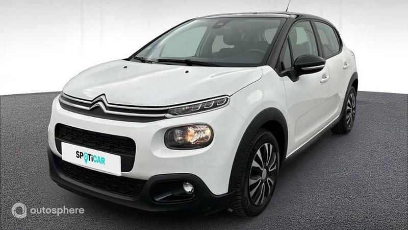 Blanc Occasion 2017 Citroën C3 PureTech Berline | 10 980 € (Prix juste) - Image 1/4