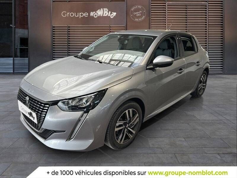 Gris Utilisé 2021 Peugeot 208 S Citadine | 13 990 € (Prix juste) - Image 1/3